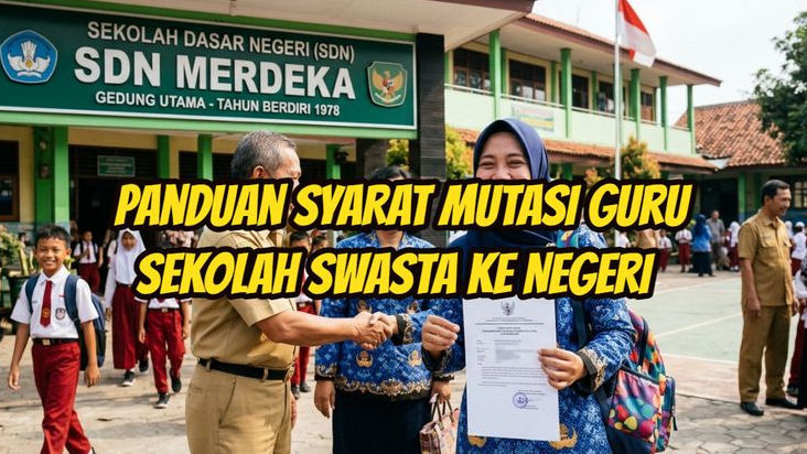Update Dapodik 2026, Benarkah Guru Swasta Bisa Pindah ke Sekolah Negeri?