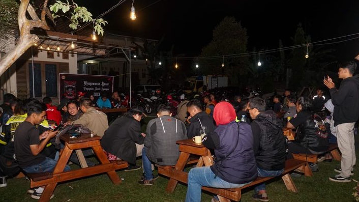 Gelar Musyawarah Besar, Paguyuban Honda Kuningan Angkat Ketua Umum Baru
