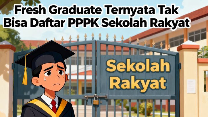 Fresh Graduate Ternyata Tak Bisa Daftar PPPK Sekolah Rakyat! 3 Syarat Ini Yang Bikin Gagal Masuk Kriteria
