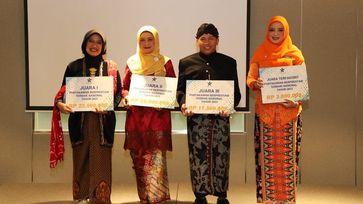 Pustakawan UMY Raih Juara Pemilihan Pustakawan Berprestasi Terbaik Tingkat Nasional Tahun 2023