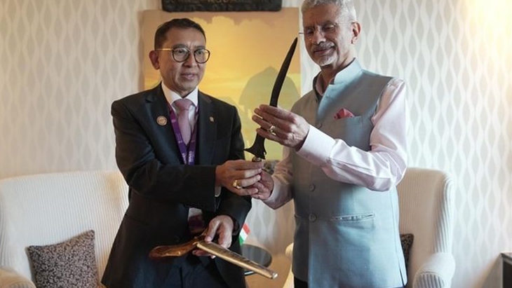 Gelar Pertemuan Bilateral dengan Menlu India, Fadli Zon Bahas Kerja Sama Budaya dan Revitalisasi Prambanan