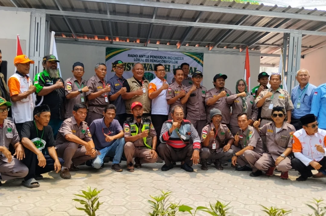 Nahkodai RAPI Lokal 05 Rengasdengklok, Deni Lesmana Tegaskan Komitmen Jalankan Amanah. (POJOKSATU.id)