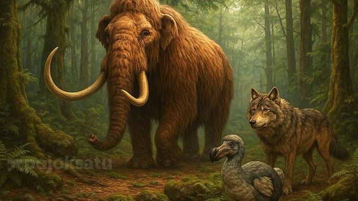 Sains BIKIN HEBOH, Dari Fiksi ke Fakta, Hewan Purba Akan DIHIDUPKAN KEMBALI Lewat Teknologi Genetik, Ilmuwan Siapkan Kebangkitan MAMMOTH dan DODO
