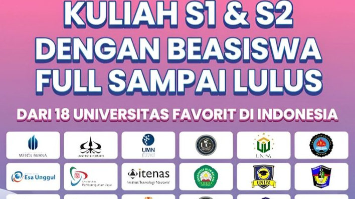 Peluang Kuliah Gratis! OSC Medcom 2025 Berikan Beasiswa S1–S2 Full Sampai Lulus dari 18 Kampus Favorit Indonesia