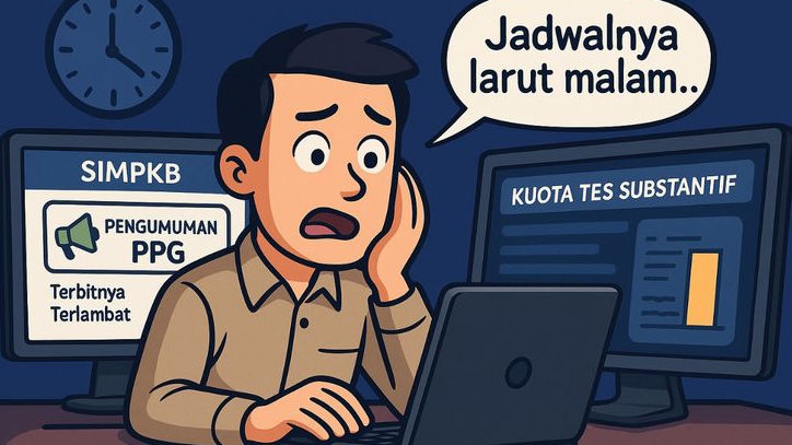 PPG Prajabatan 2025 Disorot! Peserta Keluhkan Kuota Tes Jadwal Mepet hingga Pengumuman Molor