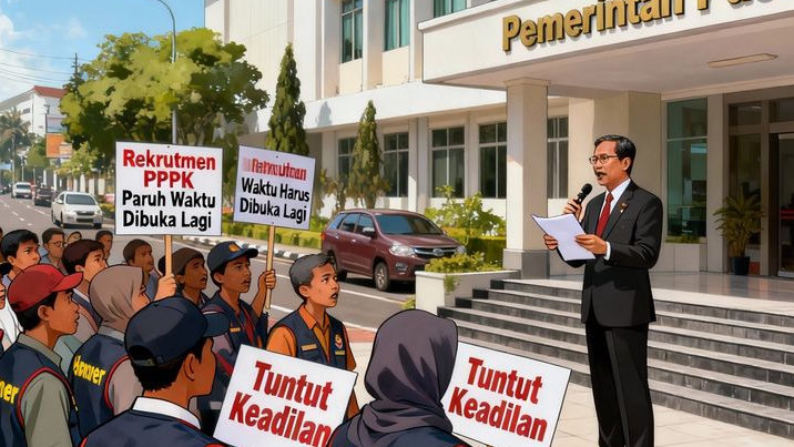 Ribuan Honorer Mendesak, Rekrutmen PPPK Paruh Waktu Harus Dibuka Lagi, Ini Respon Pemerintah Pusat