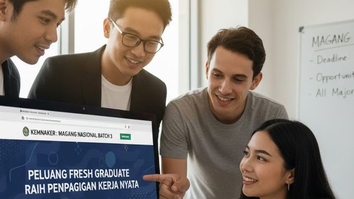 Hanya 4 Hari! Begini Cara Daftar Magang Batch 3, Dapat Uang Saku dan Proteksi Jaminan Kerja