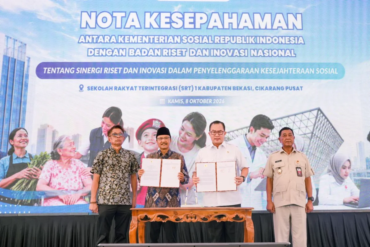 Gandeng BRIN, Strategi Kemensos Dorong Kemandirian Infrastruktur dan Fasilitas Pendidikan di Sekolah Rakyat!