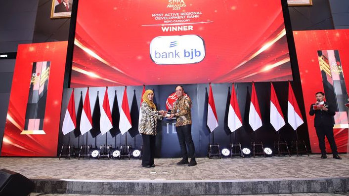 Penghargaan SPPA 2025 Tegaskan Peran Strategis bank bjb di Pasar Sekunder