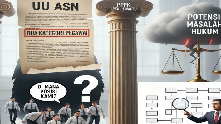 UU ASN Hanya Mengakui Dua Kategori Pegawai, Lalu Di Mana Posisi PPPK Paruh Waktu? Begini Regulasi dan Potensi Masalah Hukumnya