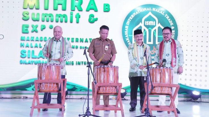 Pj Sekda Sulsel Buka Mihrab Summit dan Expo ISMI 2023