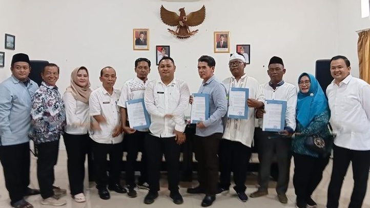 Empat Ketua RW Baru Dikukuhkan, Tokoh Plawad Minta Warga Jaga Kekompakan