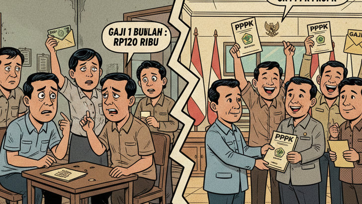 Miris! Honorer Kuansing Pernah Dibayar Rp120 Ribu per Bulan sebelum Diangkat PPPK