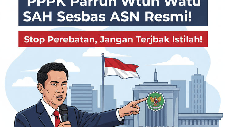 PENTING! Tegas Kepala BPSDM! PPPK Paruh Waktu SAH Sebagai ASN Resmi! Stop Perdebatan, Jangan Terjebak Istilah!