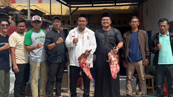 PSI Karawang Kurban Sapi dan Domba, Ini Pesan Ketua DPD