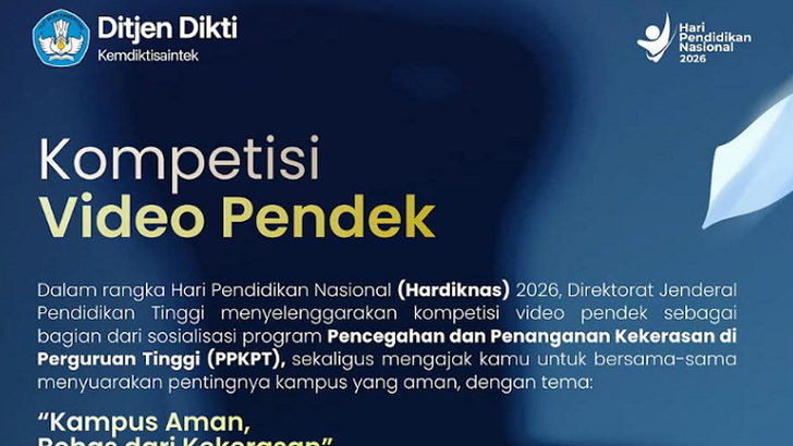 Video 60 Detik Bisa Bikin Kampus Lebih Aman? Buktikan di Kompetisi Ini, Nyalimu Ditunggu!