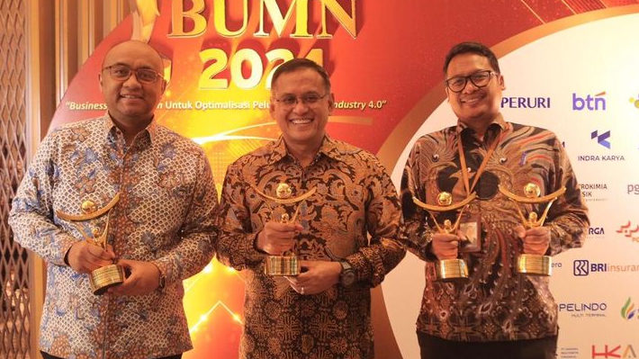 Pupuk Indonesia Raih Empat Penghargaan di Anugerah BUMN 2024