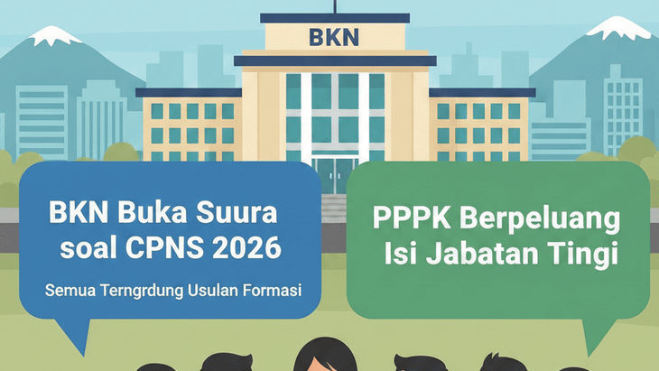 BKN Buka Suara soal CPNS 2026, Semua Tergantung Usulan Formasi, PPPK Berpeluang Isi Jabatan Tinggi