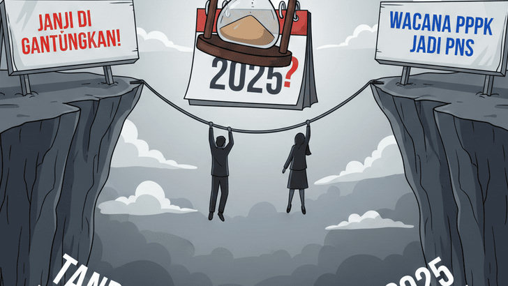 Janji yang Digantungkan! Wacana PPPK Jadi PNS Masih Tanpa Kepastian di Akhir 2025, Bagaimana Nasib Selanjutnya?