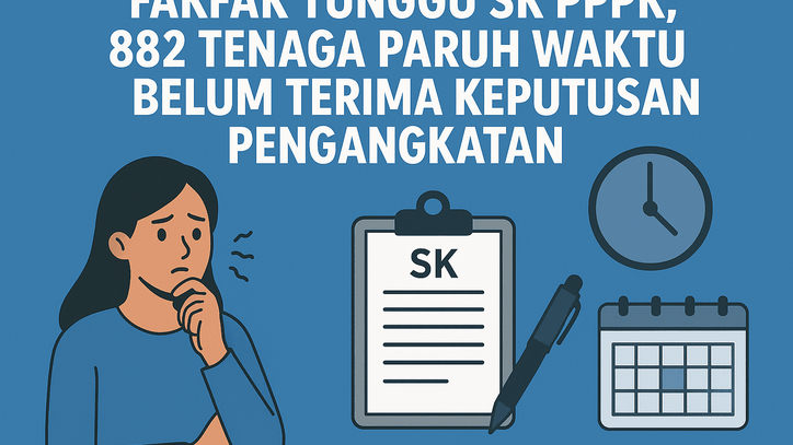 Fakfak Tunggu SK PPPK, 882 Tenaga Paruh Waktu Belum Terima Keputusan Pengangkatan