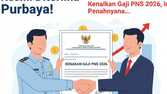 Resmi Diterima Purbaya! Surat Menpan RB Bahas Kenaikan Gaji PNS 2026, Ini Penjelasannya
