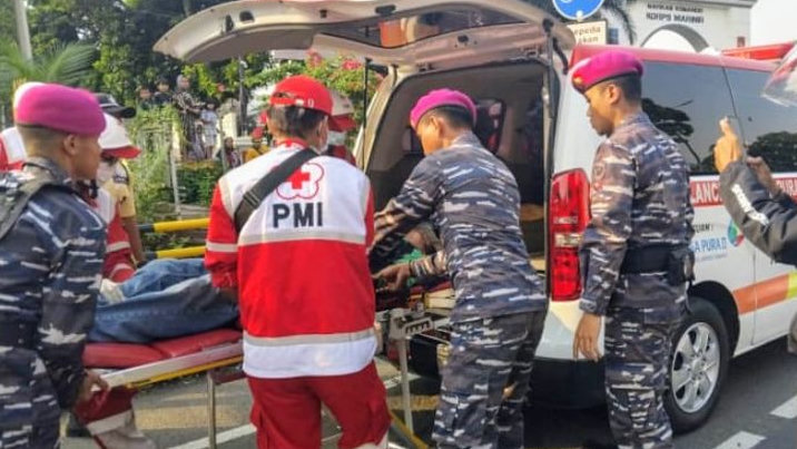 PMI DKI Jakarta Siagakan Tim Medis dan Ambulans saat Aksi Massa di Mako Brimob
