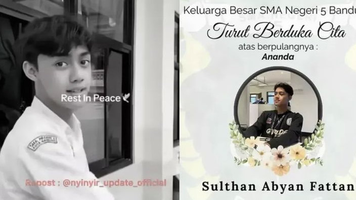 Penabrak Sultan Abyan Siswa SMAN 5 Bandung di Lampu Merah Sudah Ditangkap Polisi