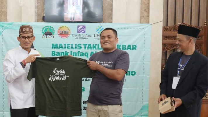 Pinjaman Modal Usaha Tanpa Riba, Sandiaga Beri Solusi Bank Infaq