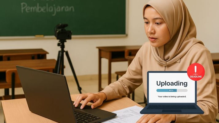 Deadline Makin Dekat! Tinggal 1 Hari Lagi Unggah Video Praktik Pembelajaran UKPPPG Guru Tertentu