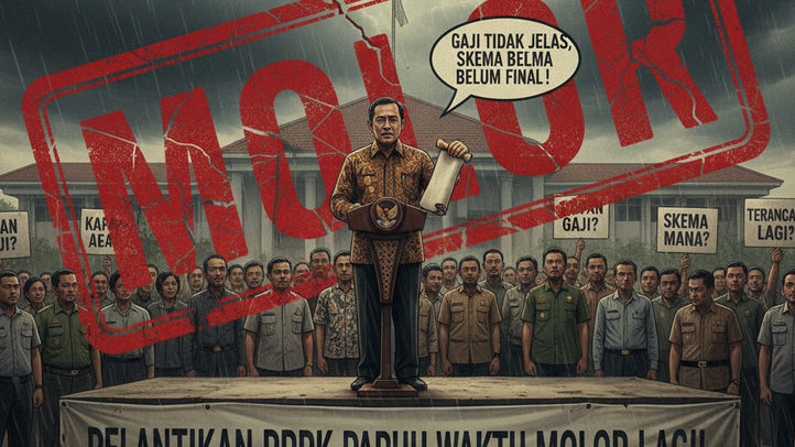 Gaji Tidak Jelas, Skema Belum Final! Pelantikan PPPK Paruh Waktu Lombok Tengah Molor Lagi