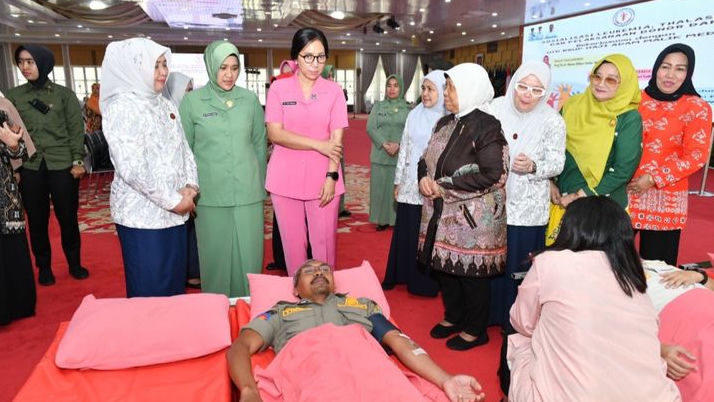 Sosialisasi dan Gelar Donor Darah, Nawal Lubis Berharap Masyarakat Paham Penanganan Leukimia dan Thalasemia