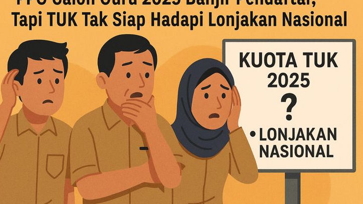 PPG Calon Guru 2025 Banjir Pendaftar, Tapi TUK Tak Siap Hadapi Lonjakan Nasional