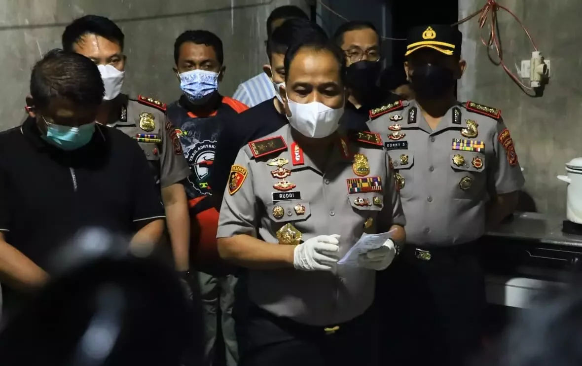 Polda Aceh ungkap laboratorium sabu cair di Pidie (Foto: Istimewa)