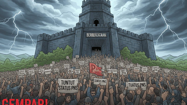 GEMPAR! 20.000 Jiwa PPPK Akan Bersuara Pada Akhir Tahun! Silatnas Jadi Benteng Perjuangan Kolektif Menuntut Status PNS