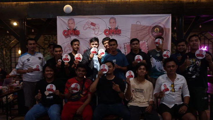 Seru, Orang Muda Ganjar Gelar Tournamen PES 2021 Bareng Para Milenial