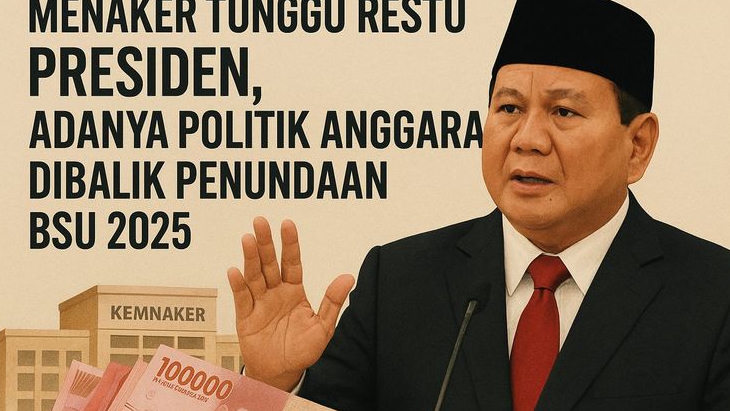 Menaker Tunggu Restu Presiden, Adanya Politik Anggaran di Balik Penundaan BSU 2025