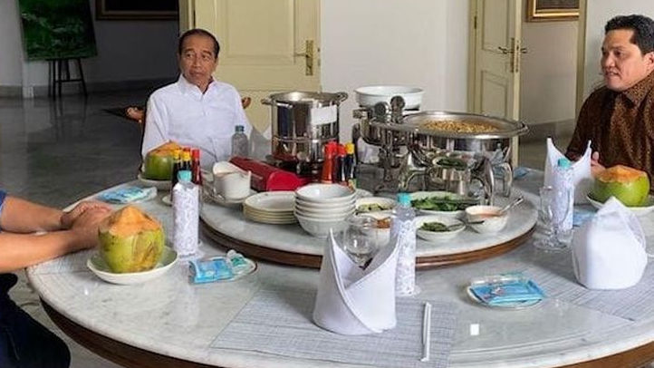 Usai Bertemu di Istana, Erick Thohir Ngaku Tak Mau Dipaksa Kawin dengan Prabowo