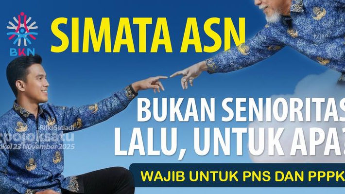 SIMATA ASN Diwajibkan untuk PNS dan PPPK, Disebut Jangan Bertumpu pada SENIORITAS, Sebenarnya Untuk Apa Aplikasi Ini?
