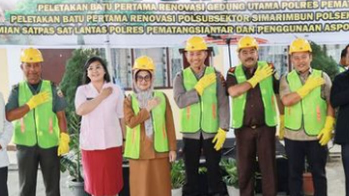 Mapolres Pematang Siantar Direnovasi, Berharap Tingkatkan Kapabilitas dan Efisiensi Pelayanan Kepolisian ke Masyarakat