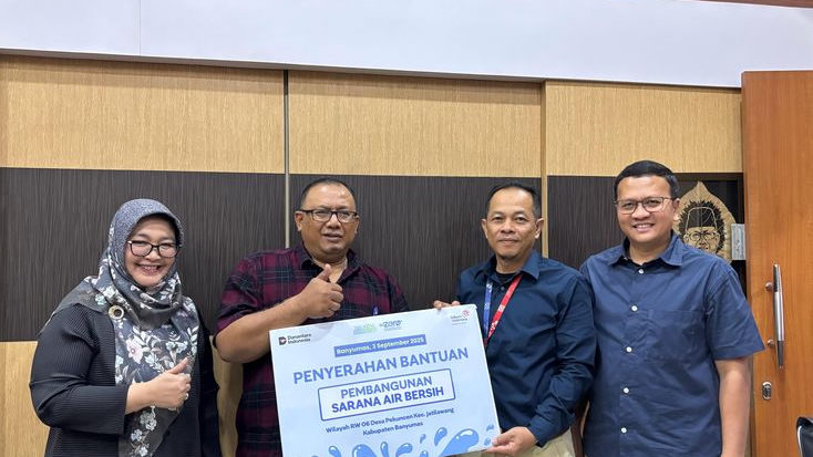 Telkom Hadirkan Air Bersih untuk Bonokeling: Jawaban di Tengah Kekeringan