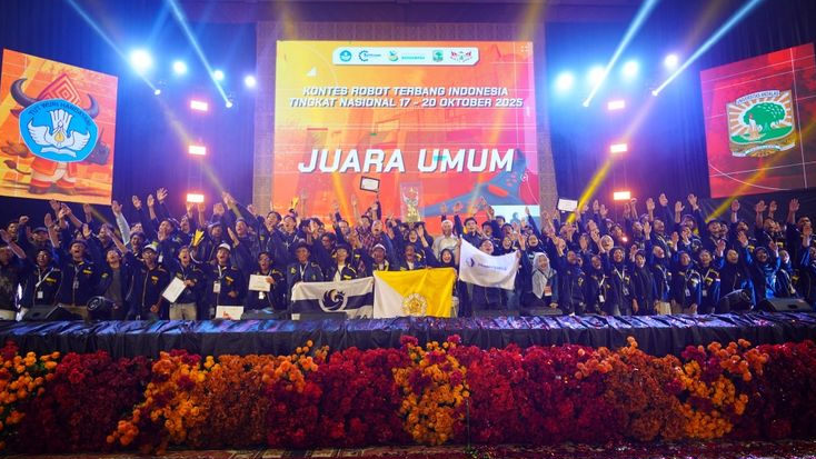 Kontes Robot Terbang Indonesia 'KRTI' 2025, Ini Daftar Mahasiswa Juara Inovator