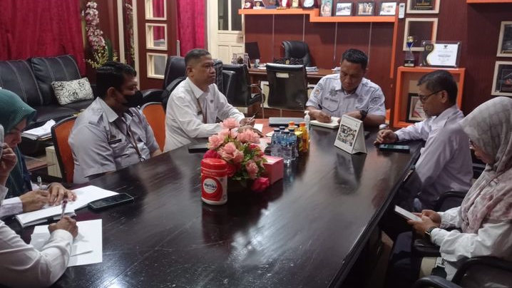 Diskominfo SP Sulsel dan BPS Bahas EPSS Tahun 2023