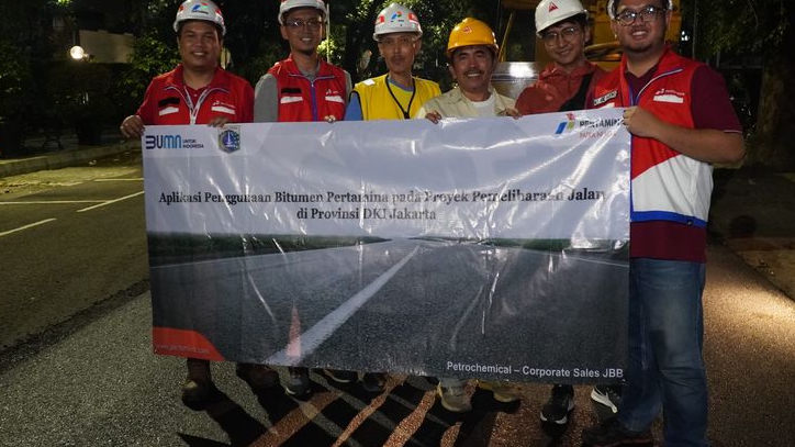 Dukung Proyek Strategis Pemerintah, Pertamina Patra Niaga Tingkatkan Pemasaran Bitumen di Wilayah Regional Jawa Bagian Barat