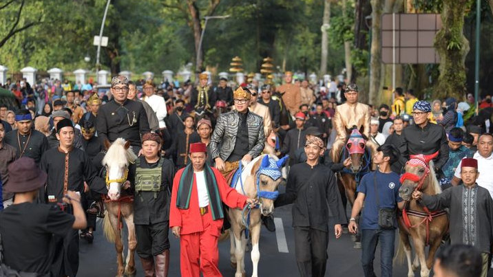 Hari Jadi Kota Bogor, Pesan Gubernur Ridwan Kamil: Teruslah Berprestasi