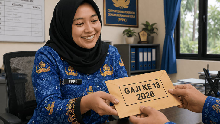 Pemerintah Resmi Pastikan PPPK Mendapatkan Gaji ke-13 2026, Begini Skema dan Waktunya