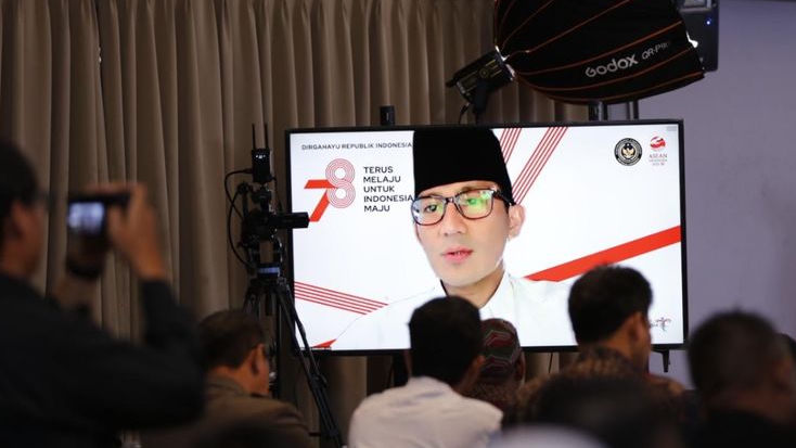 Sandiaga Uno Sebut LDII Punya Peran Penting Ciptakan Ekonomi Kreatif Berprinsip Syariah