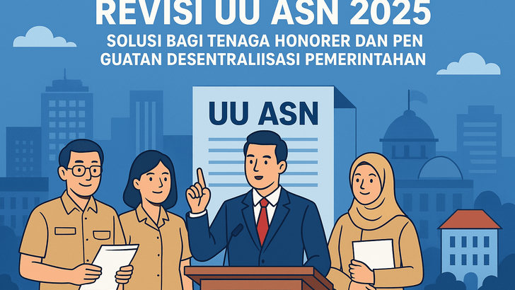 Revisi UU ASN 2025, Solusi Bagi Tenaga Honorer dan Penguatan Desentralisasi Pemerintahan