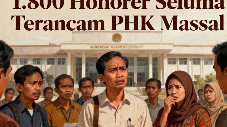 Kisruh Seluma! 1.800 Honorer Terancam PHK Massal, Akibat PPPK Tahap II Mandek Total!