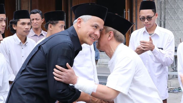 Kunjungi Ponpes Al Munawwir Krapyak, Ganjar Pranowo Ajak Nahdliyin Jaga Keutuhan NKRI Jelang Kontestasi Politi