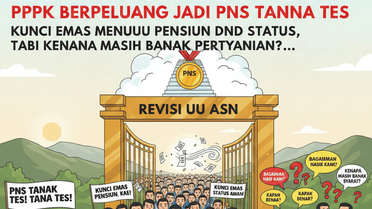 Revisi UU ASN Bawa Angin Surga! PPPK Berpeluang Jadi PNS Tanpa Tes, Kunci Emas Menuju Pensiun dan Status, Tapi Kenapa Masih Banyak Pertanyaan?